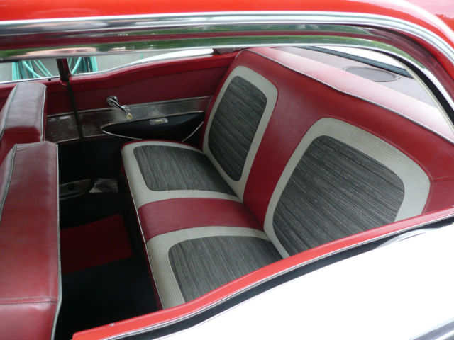 1959 Red Ford Galaxie Coupe