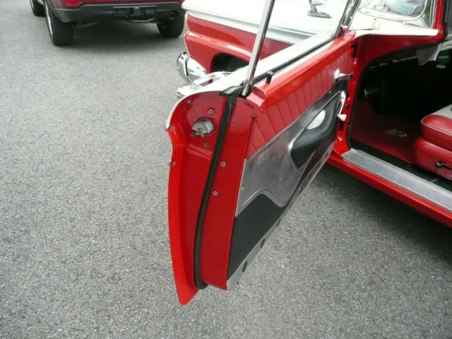 1959 Red Ford Galaxie Coupe