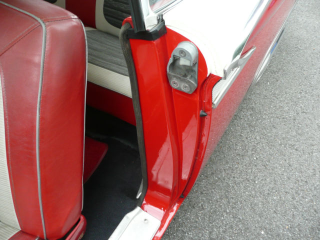 1959 Red Ford Galaxie Coupe