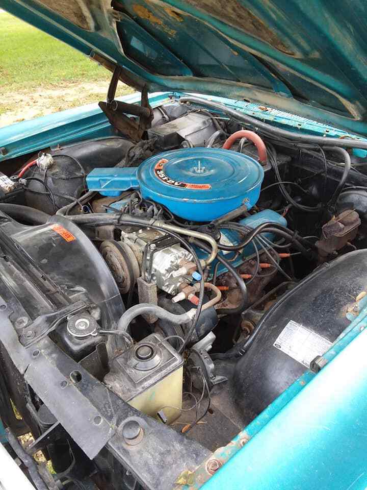 1970 Teal Ford Galaxie 500 Coupe