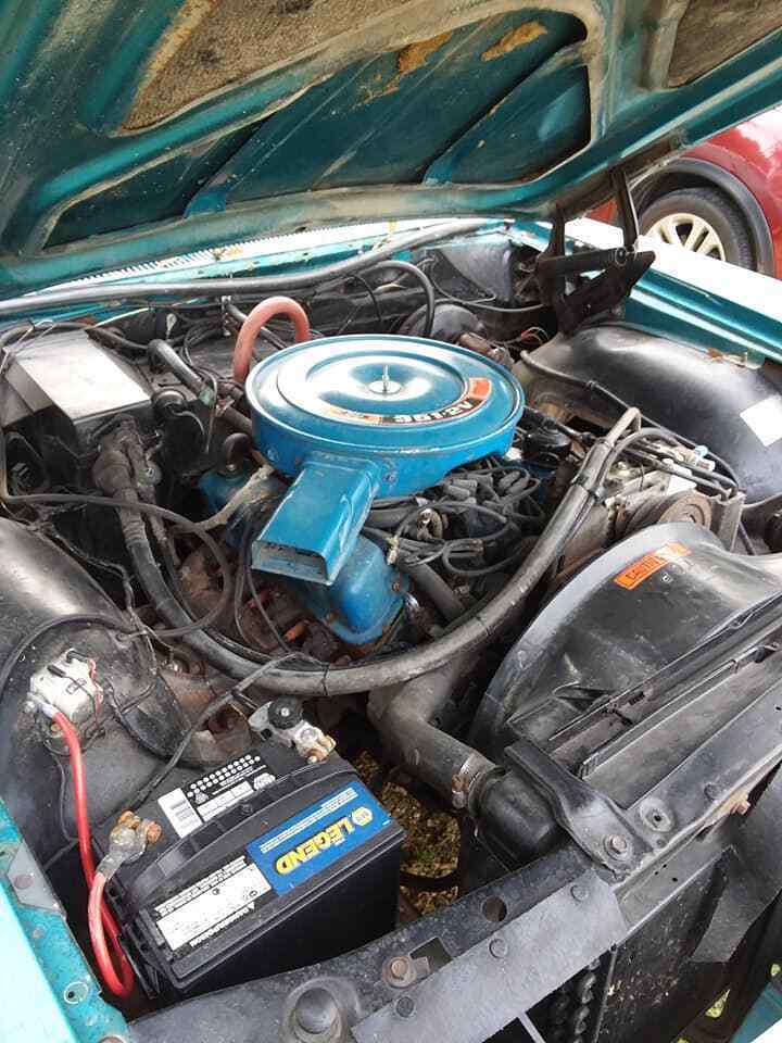 1970 Teal Ford Galaxie 500 Coupe