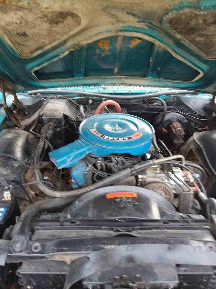 1970 Teal Ford Galaxie 500 Coupe