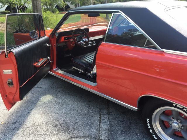 1965 Fire Red Ford Galaxie Coupe
