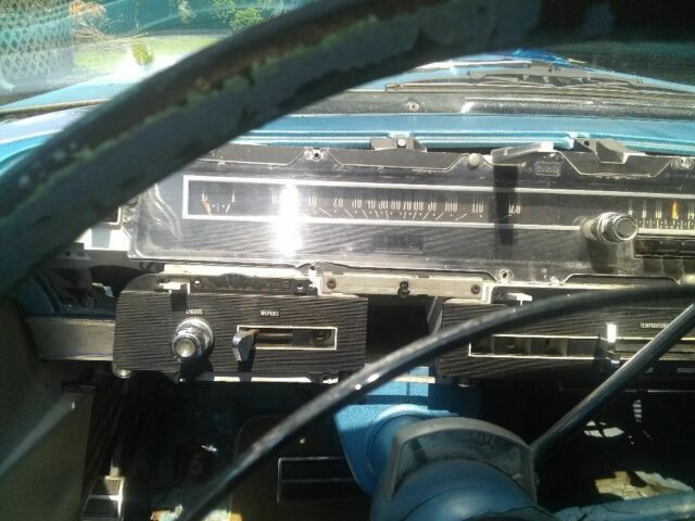 1965 Blue Ford Galaxie Convertible