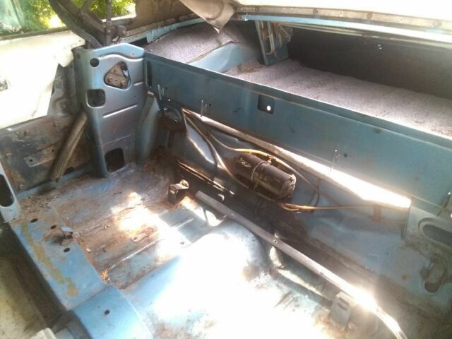 1965 Blue Ford Galaxie Convertible