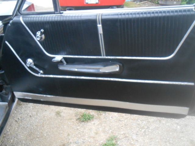 1964 Black Ford Galaxie Convertible