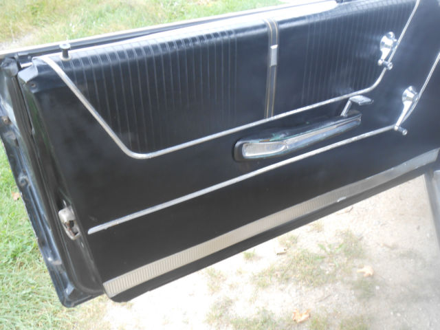 1964 Black Ford Galaxie Convertible