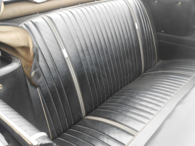 1964 Black Ford Galaxie Convertible