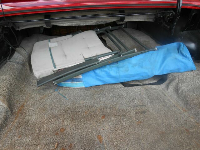 1964 Red Ford Galaxie Convertible