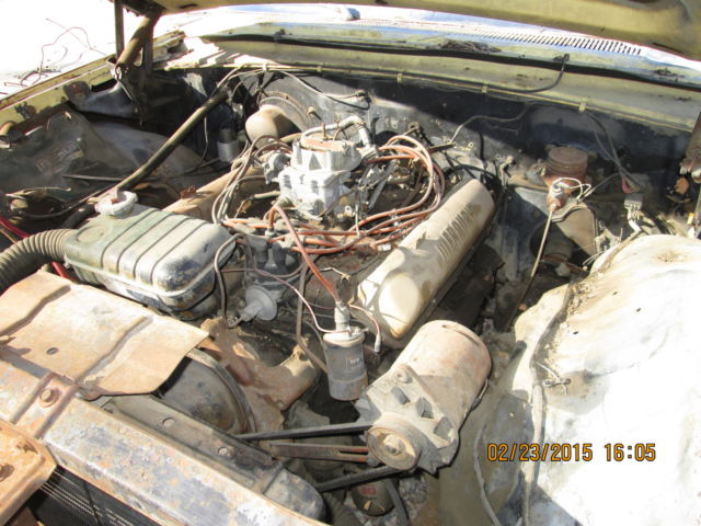 1964 Yellow Ford Galaxie Convertible