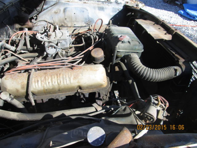 1964 Yellow Ford Galaxie Convertible