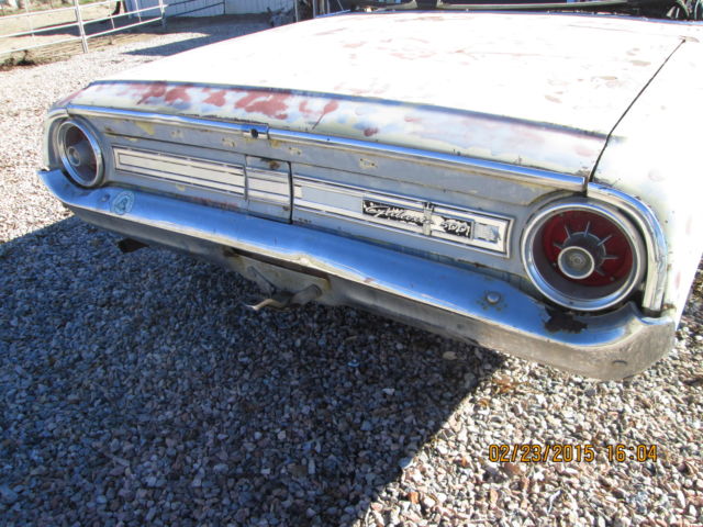 1964 Yellow Ford Galaxie Convertible
