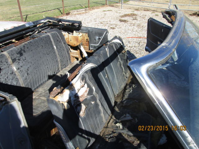 1964 Yellow Ford Galaxie Convertible