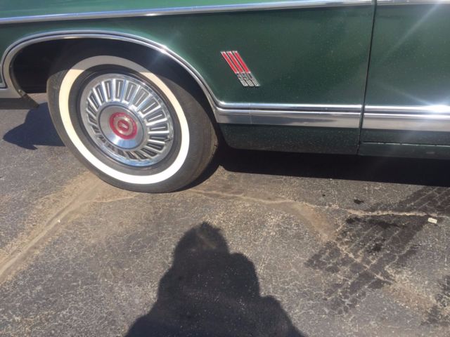 1967 green Ford Galaxie Convertible