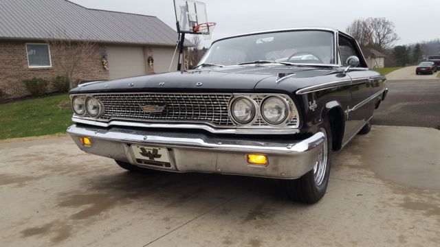 1963 Black Ford Galaxie