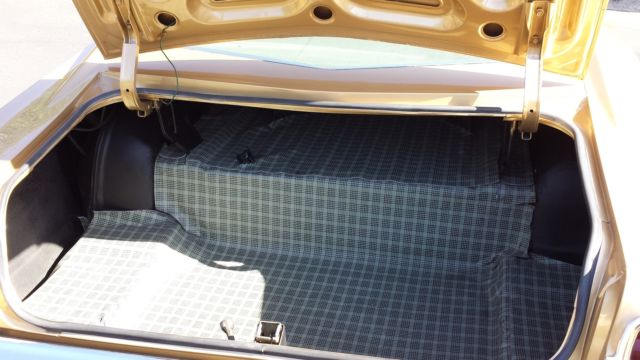 1968 Gold Ford Galaxie Fastback