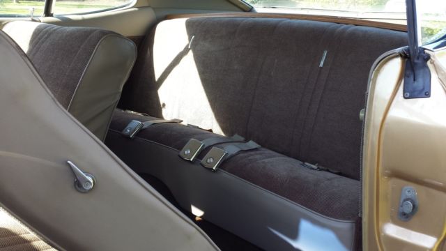 1968 Gold Ford Galaxie Fastback