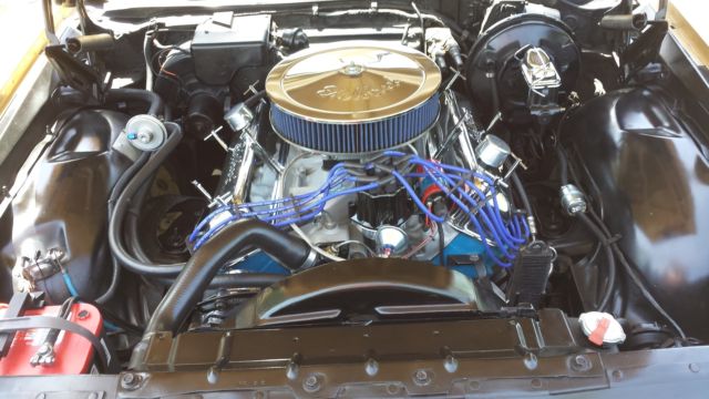 1968 Gold Ford Galaxie Fastback