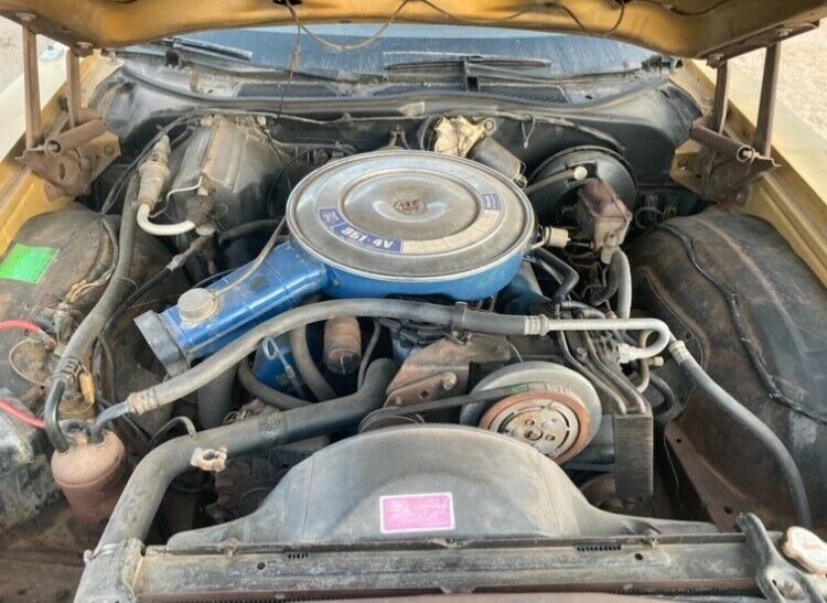 1972 Gold Ford Torino Coupe