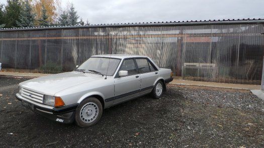 1980 Silver Ford Granada Sedan