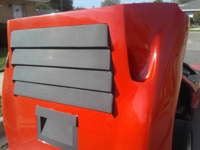 1969 Ferrari red Ford Ford GT 2 seat roadster