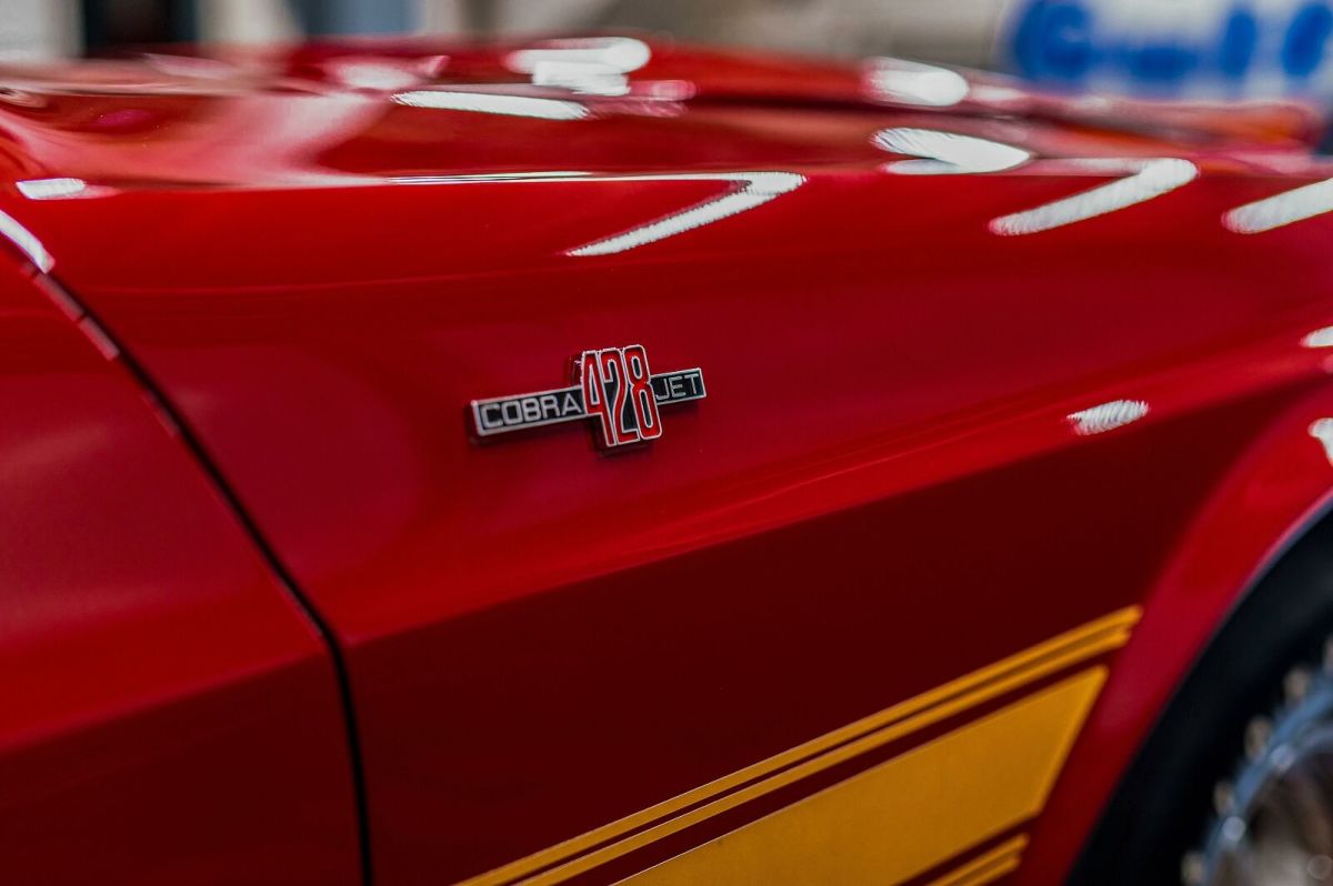 1969 Red Ford GT500 Fastback