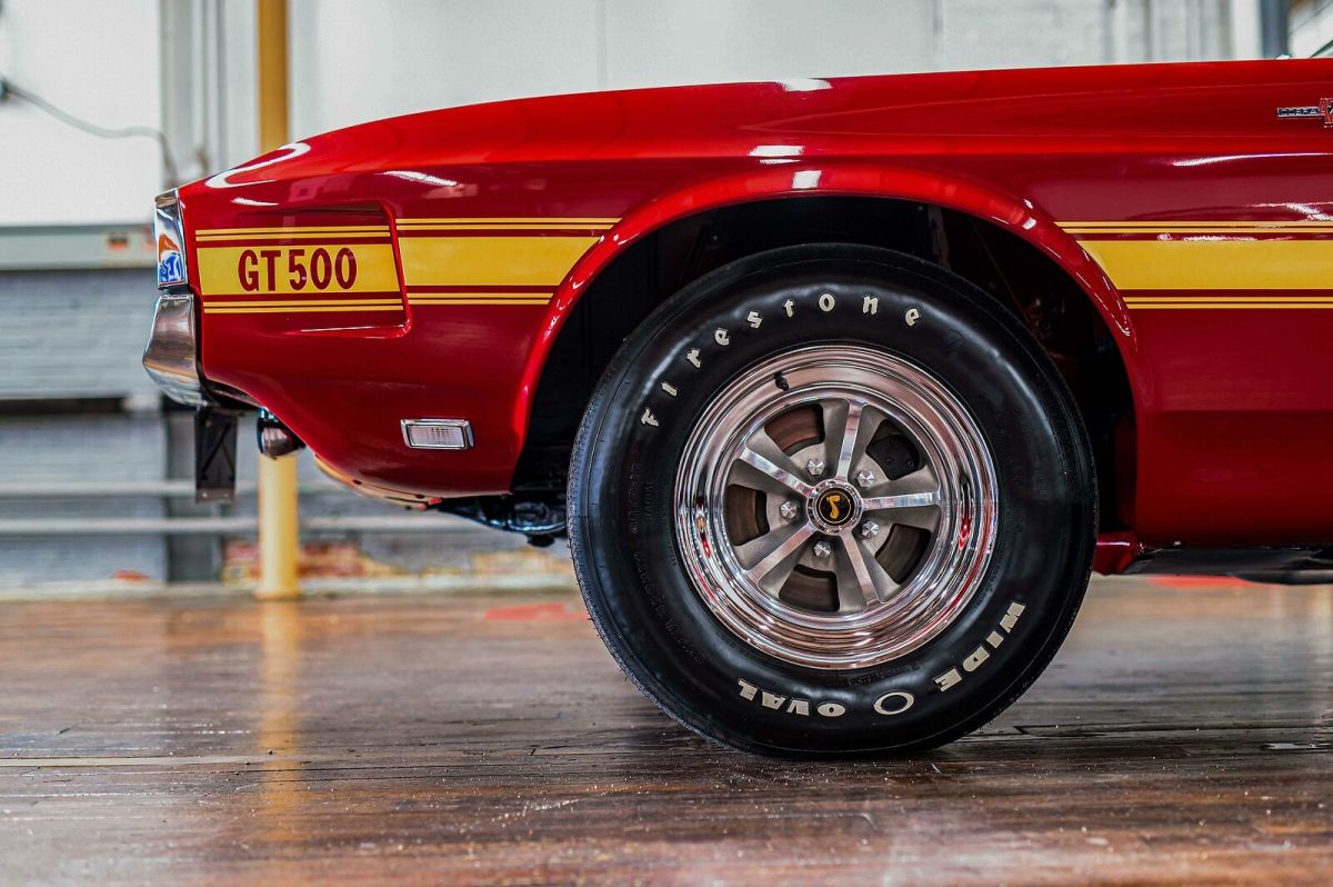 1969 Red Ford GT500 Fastback