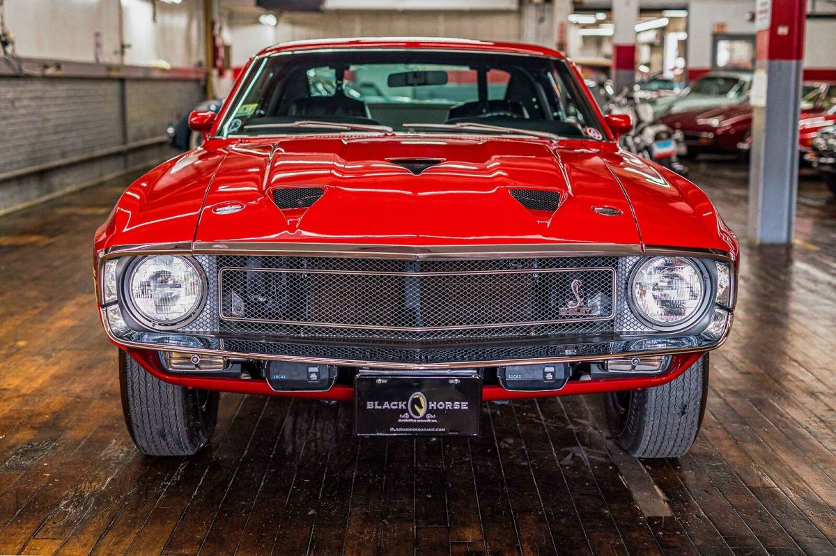 1969 Red Ford GT500 Fastback