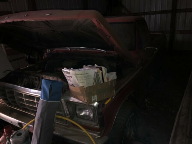 1979 Red Ford F-150 Regular