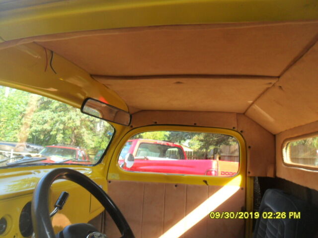 1952 Yellow Ford Other Pickups Cab & Chassis
