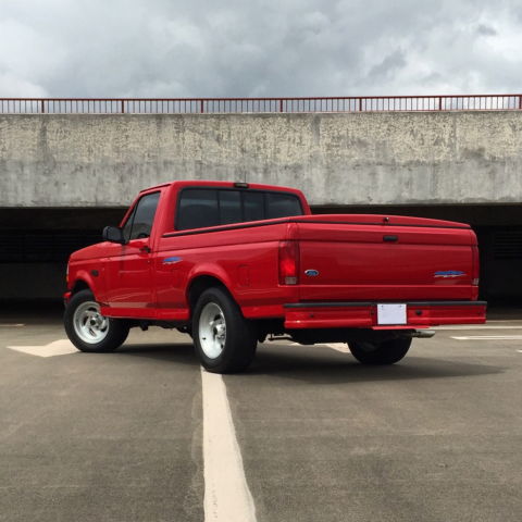 19930000 Red Ford F-150 Standard Cab Pickup