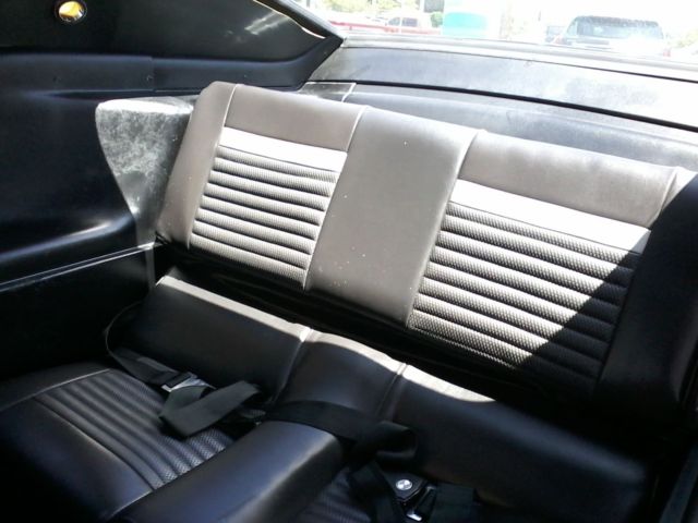 1969 Blue Ford Mustang Hatchback