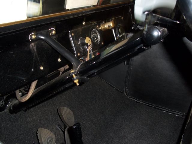 1925 Black Ford Model T Convertible