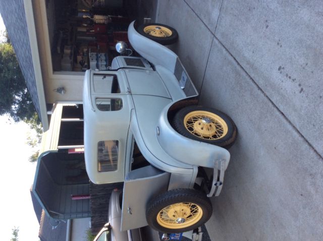 1930 Gray Ford Model A Coupe
