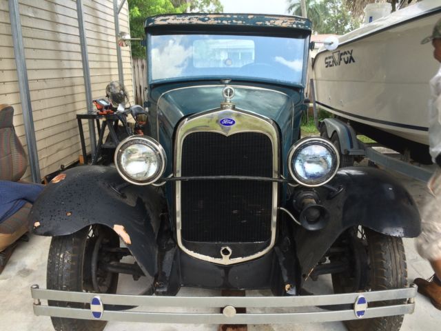 1931 Black Ford Model A Sedan