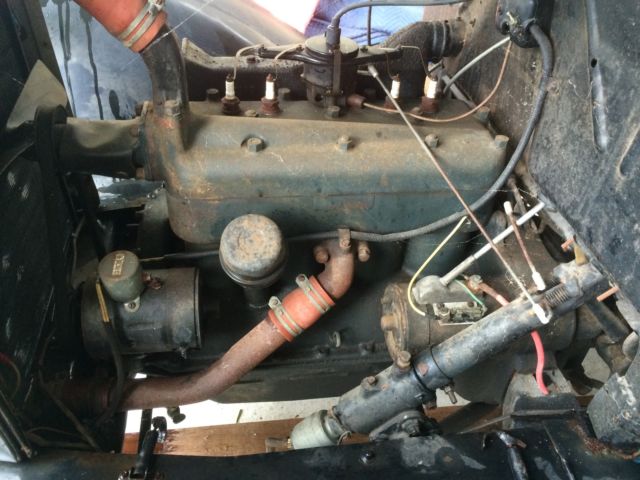 1931 Black Ford Model A Sedan