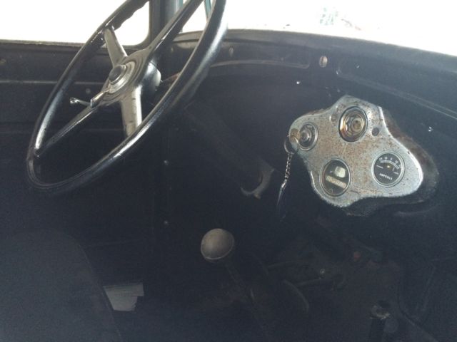 1931 Black Ford Model A Sedan