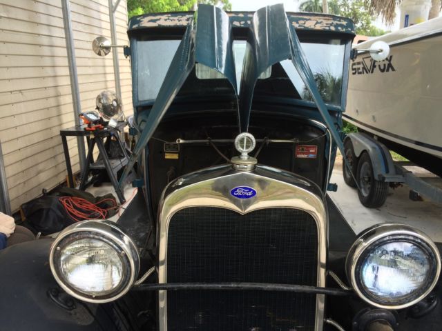 1931 Black Ford Model A Sedan