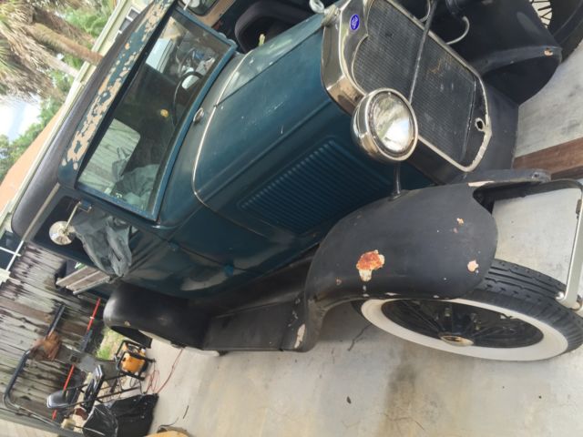 1931 Black Ford Model A Sedan