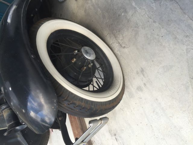 1931 Black Ford Model A Sedan