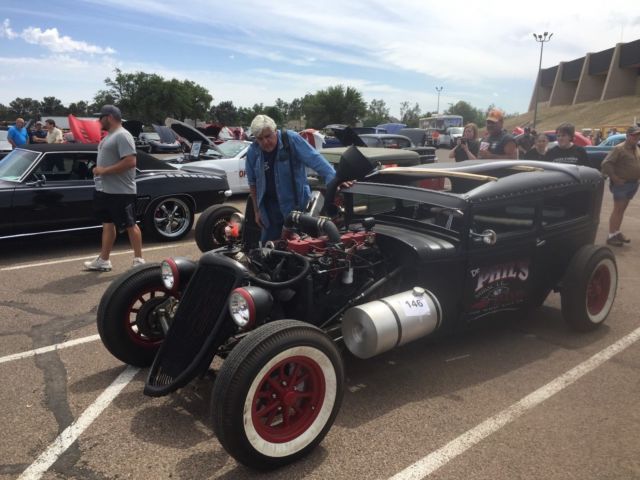 1931 Black Ford Model A Sedan