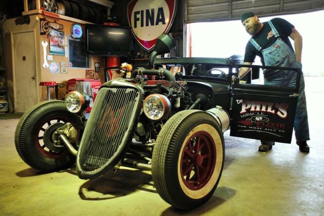 1931 Black Ford Model A Sedan