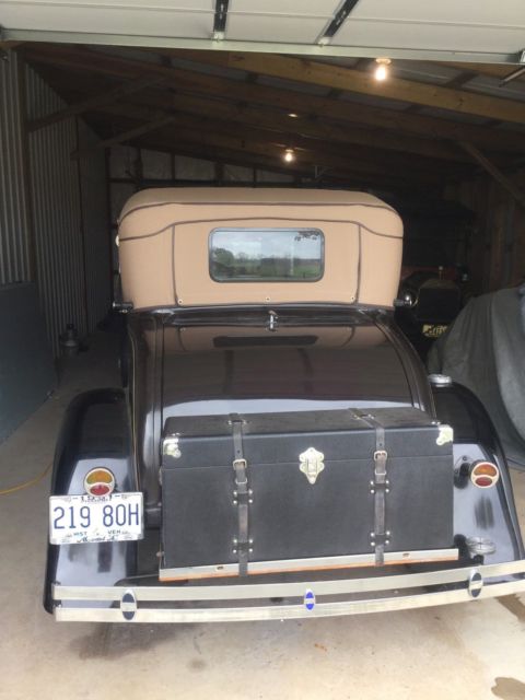 1931 Brown Ford Model A Coupe