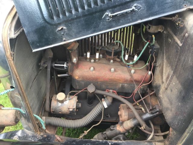 1930 Black Ford Model A Sedan