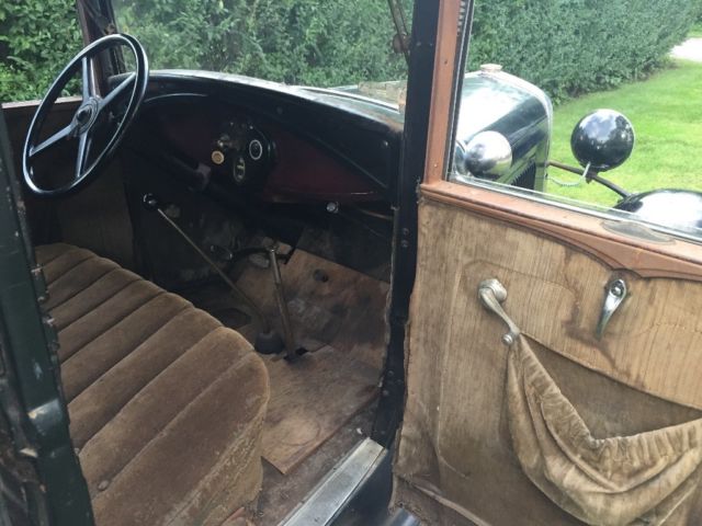 1930 Black Ford Model A Sedan