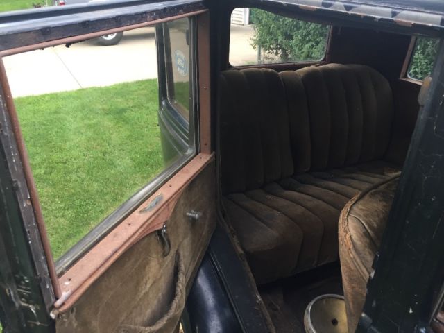 1930 Black Ford Model A Sedan