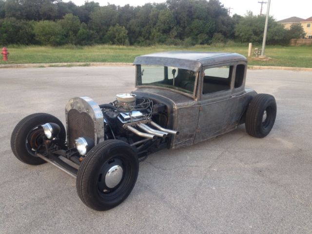 1931 Bare Metal Ford Model A Coupe