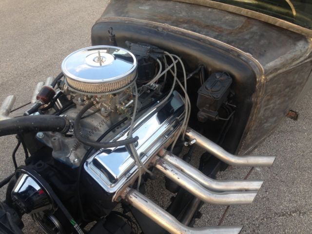 1931 Bare Metal Ford Model A Coupe