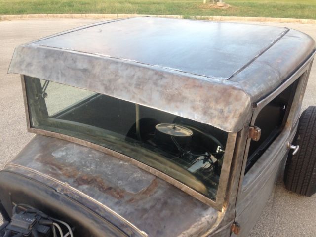 1931 Bare Metal Ford Model A Coupe