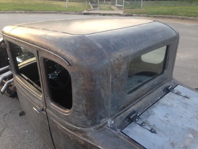 1931 Bare Metal Ford Model A Coupe